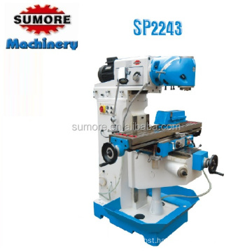 SP2243 manual milling machine price for factory sales